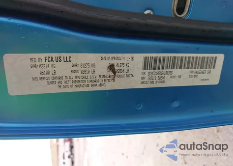 2016 Dodge Charger Sxt from USA, damaged, VIN 2C3CDXHG1GH180336